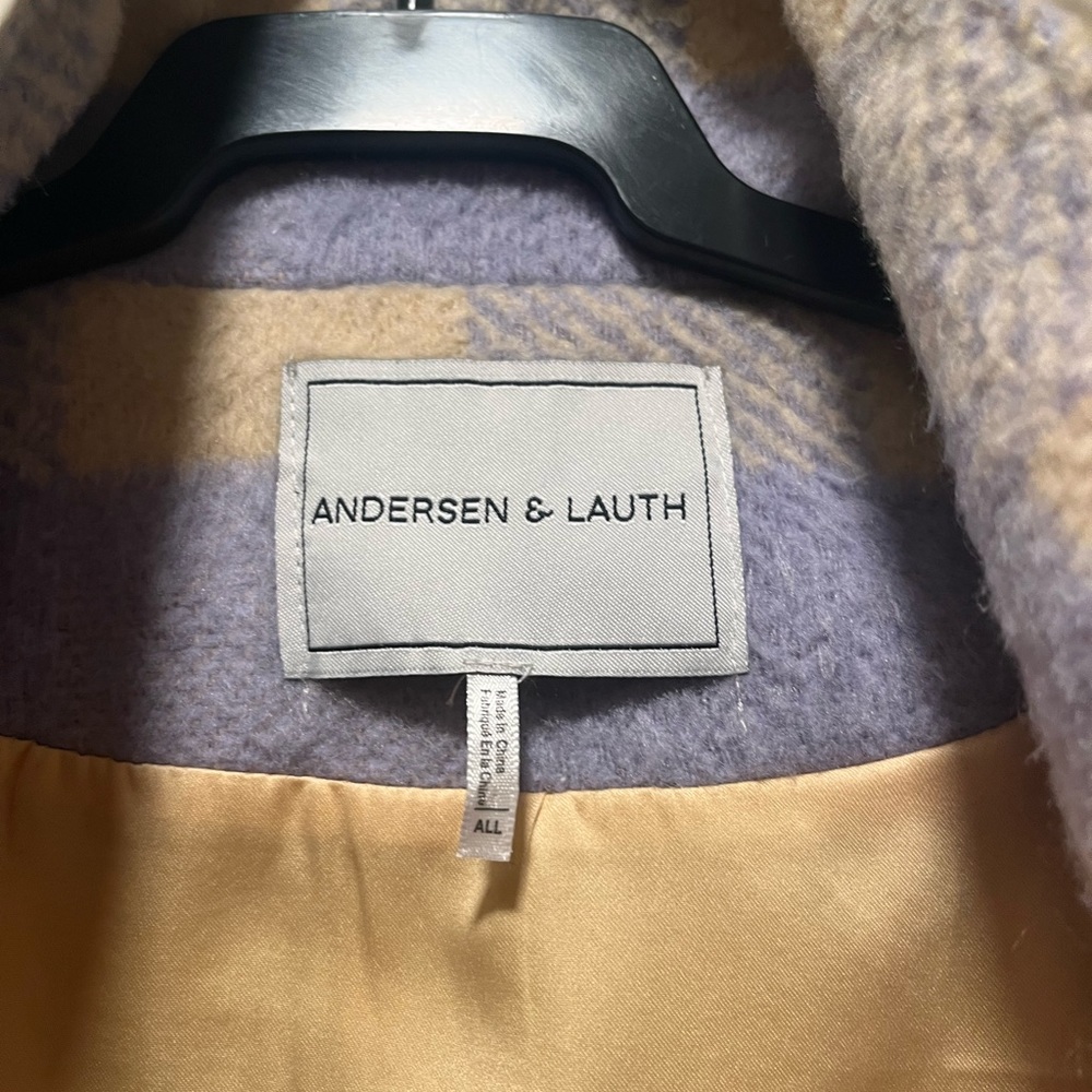 Anthropologie Plaid Cape -one size - Picture 2 of 8